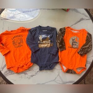 Carhartt Baby Bodysuit Bundle 6 months